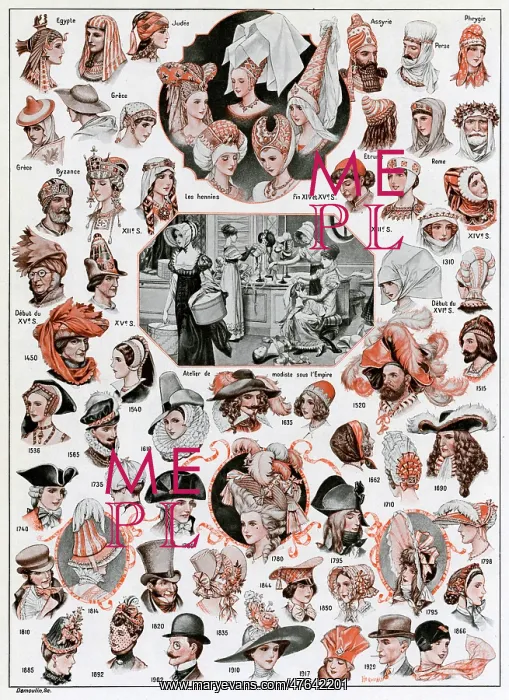 : Hats through the ages : Hats through the ages