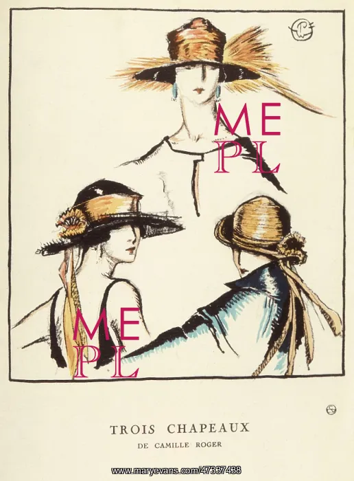 : HATS BY CAMILLE ROGER : HATS BY CAMILLE ROGER