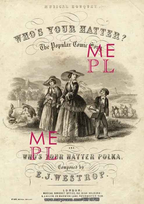 : Whose Your Hatter? & Whose Your Hatter Polka by E J Westrop : Whose Your Hatter? & Whose Your Hatter Polka by E J Westrop