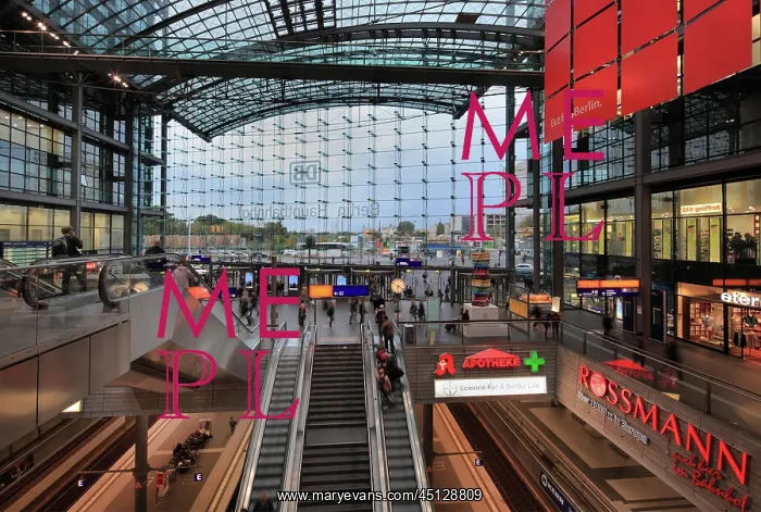 : Hauptbahnhof, Berlin, Germany : Hauptbahnhof, Berlin, Germany