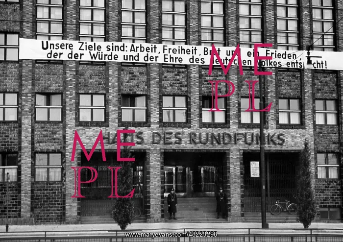 : The Haus des Rundfunks ('House of Broadcasting') in Berl : The Haus des Rundfunks ('House of Broadcasting') in Berl