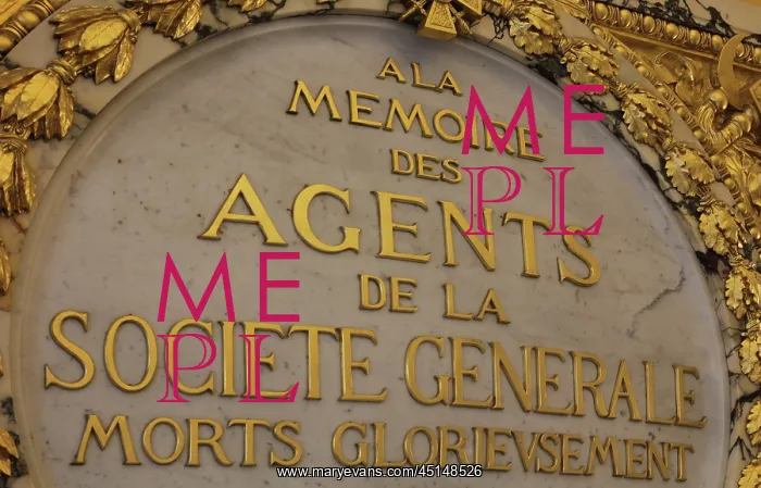 : Haussmann Memorial, Societe Generale, Paris, France : Haussmann Memorial, Societe Generale, Paris, France