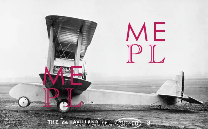  : De Havilland Airco British biplane