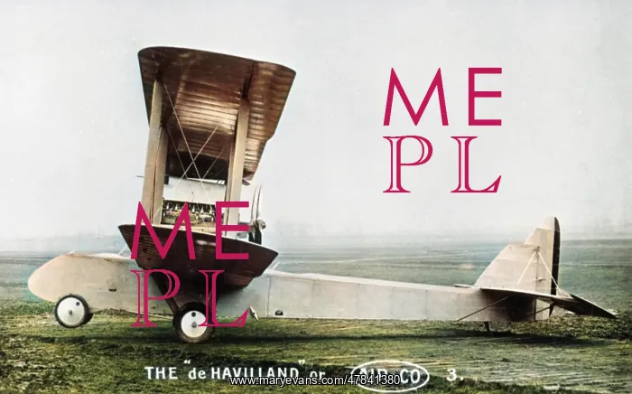  : De Havilland Airco British biplane