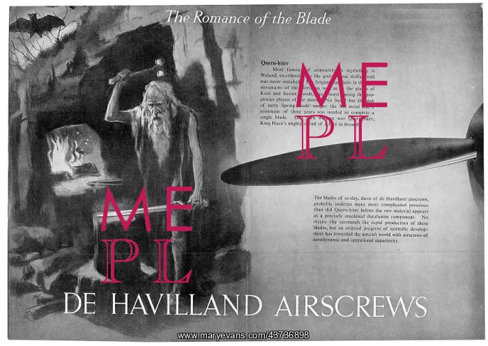 : De Havilland Airscrews - Romance Of The Blade : De Havilland Airscrews - Romance Of The Blade