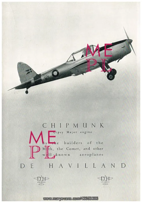 : De Havilland Canada DHC1 Chipmunk : De Havilland Canada DHC1 Chipmunk