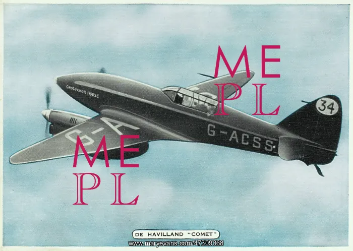 : DE HAVILLAND COMET : DE HAVILLAND COMET