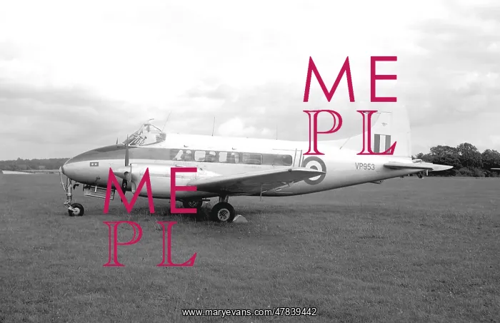 : de Havilland Devon C.2 VP953 : de Havilland Devon C.2 VP953