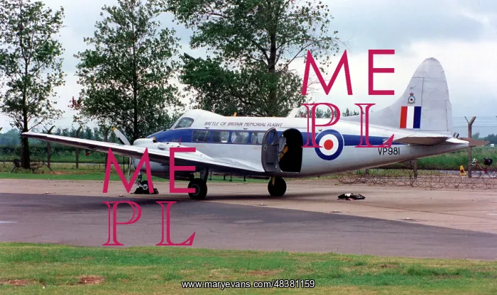  : de Havilland DH.104 Devon C.1 VP981