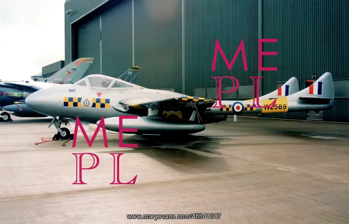 : de Havilland DH.115 Vampire Trainer T.55 G-DHZZ - WZ589 : de Havilland DH.115 Vampire Trainer T.55 G-DHZZ - WZ589
