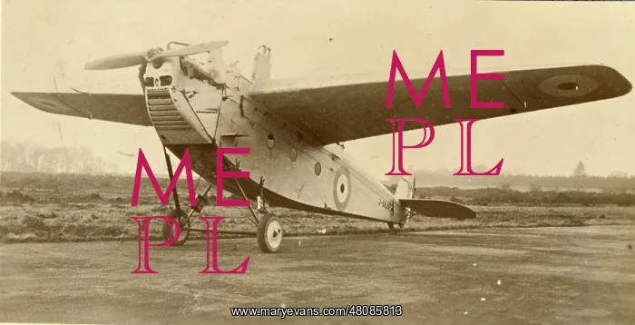 : de Havilland DH29 Doncaster J6849 in its final form : de Havilland DH29 Doncaster J6849 in its final form