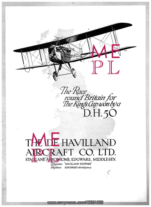 : De Havilland DH50 : De Havilland DH50