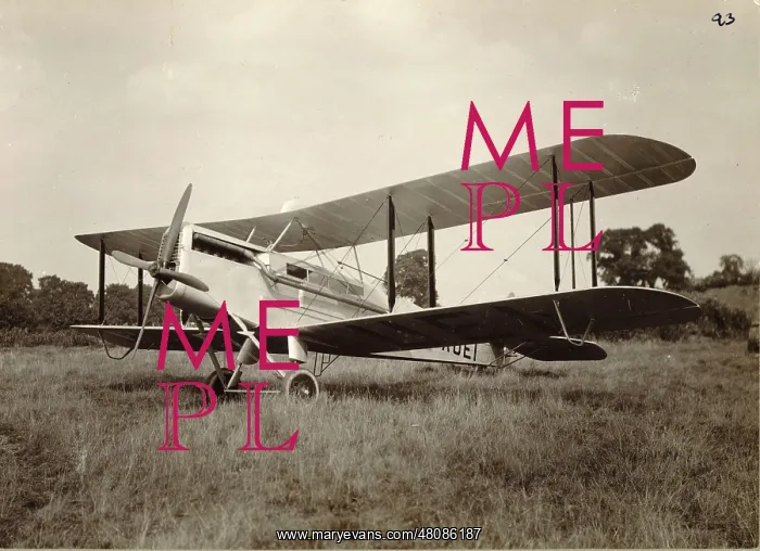 : de Havilland DH50A G-AUEI : de Havilland DH50A G-AUEI