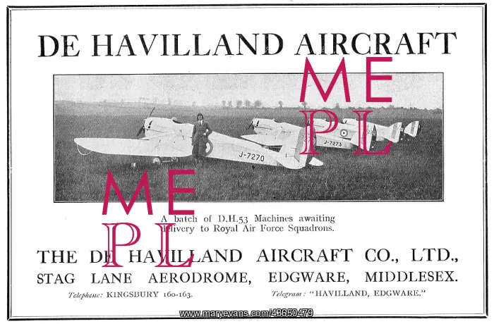  : De Havilland DH53