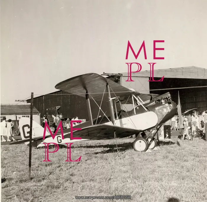  : de Havilland DH60 Moth possibly G-EBLV