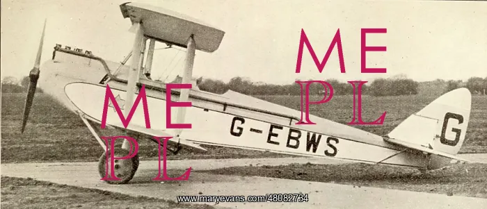 : de Havilland DH60X Moth G-EBWS : de Havilland DH60X Moth G-EBWS