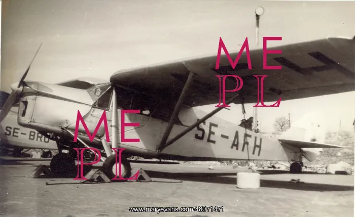 : de Havilland DH80A Puss Moth, SE-AFH : de Havilland DH80A Puss Moth, SE-AFH