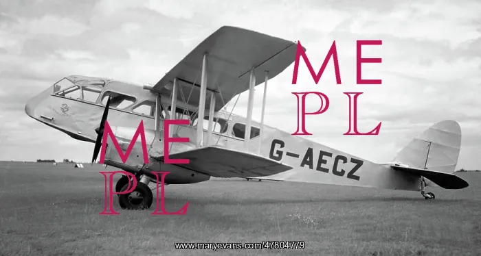 : de Havilland DH.84 Dragon G-AECZ : de Havilland DH.84 Dragon G-AECZ