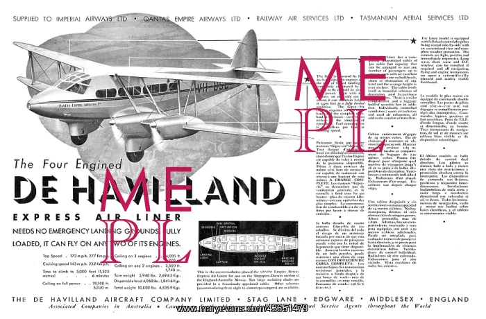 : De Havilland DH86 Express Air Liner : De Havilland DH86 Express Air Liner