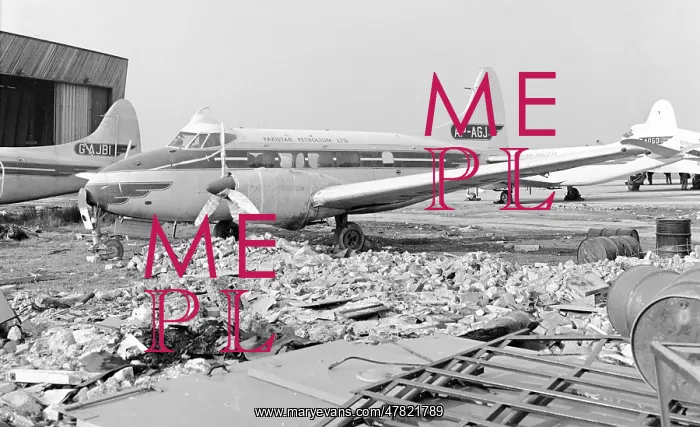 : de Havilland Dove AP-AGJ : de Havilland Dove AP-AGJ