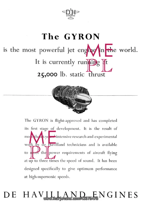 : De Havilland Gyron : De Havilland Gyron