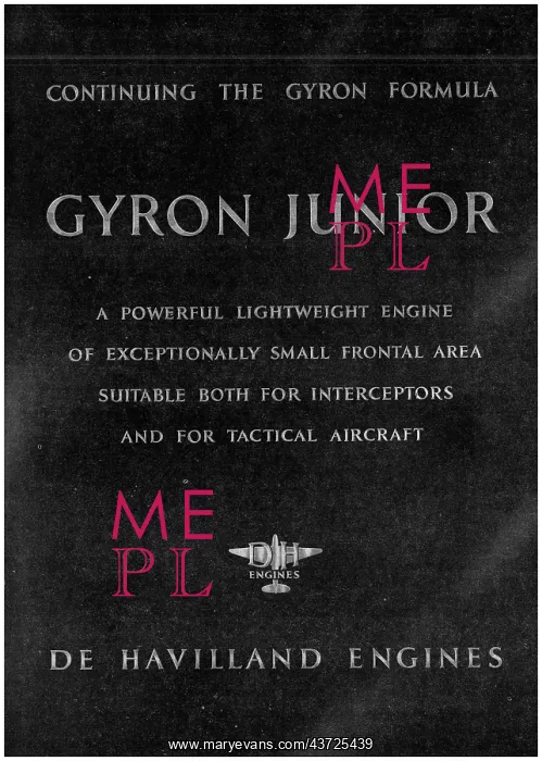 : De Havilland Gyron Junior : De Havilland Gyron Junior