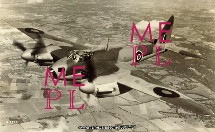 : de Havilland Mosquito BIV DZ313 in flight : de Havilland Mosquito BIV DZ313 in flight