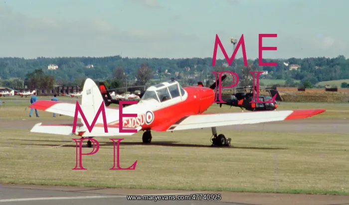 : A de Havilland Supermunk - G-AOSU : A de Havilland Supermunk - G-AOSU
