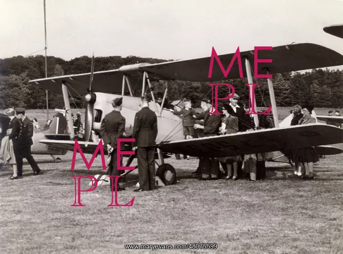 : A de Havilland Tiger Moth : A de Havilland Tiger Moth
