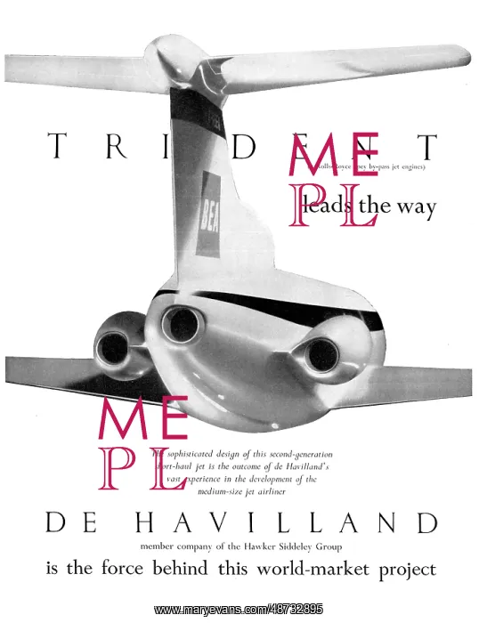 : De Havilland Trident - Hawker Siddeley Trident : De Havilland Trident - Hawker Siddeley Trident