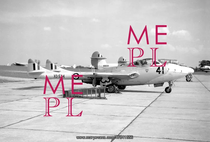 : de Havilland Vampire T.11 XD534 : de Havilland Vampire T.11 XD534
