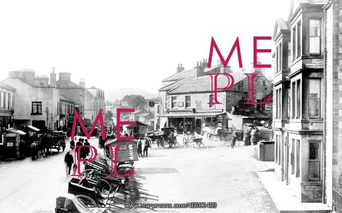  : Hawes, Market Day 1908