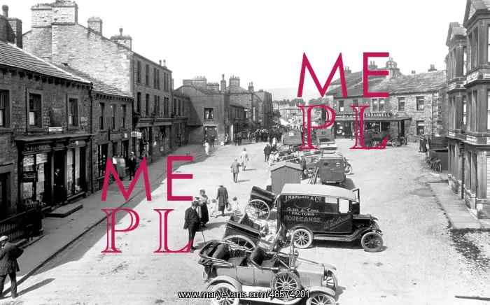  : Hawes, Market Place 1924