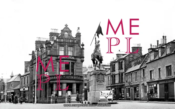  : Hawick, 1514 Memorial c1955