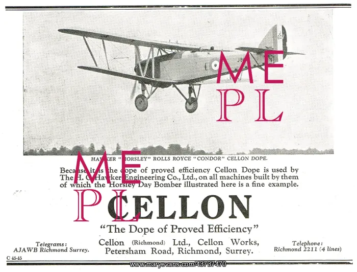 : Hawker Dope The Horley Day Bomber With Cellon : Hawker Dope The Horley Day Bomber With Cellon
