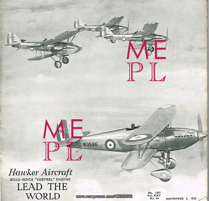 : Hawker Fighters K3586 : Hawker Fighters K3586