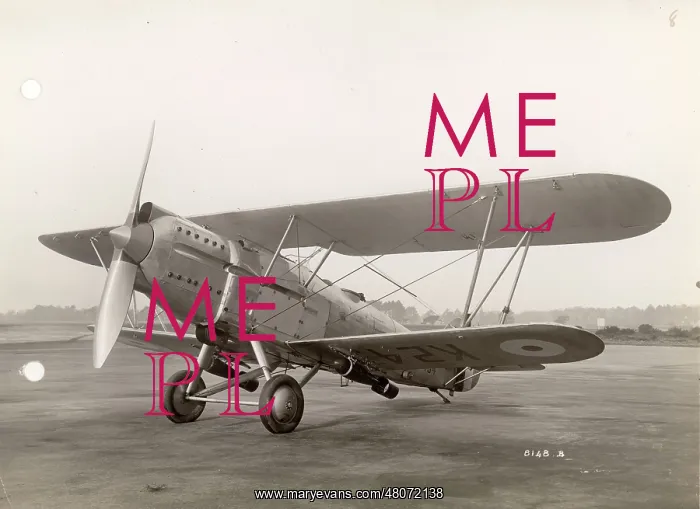 : Hawker Hart, K2434, powered by a Napier Dagger engine : Hawker Hart, K2434, powered by a Napier Dagger engine