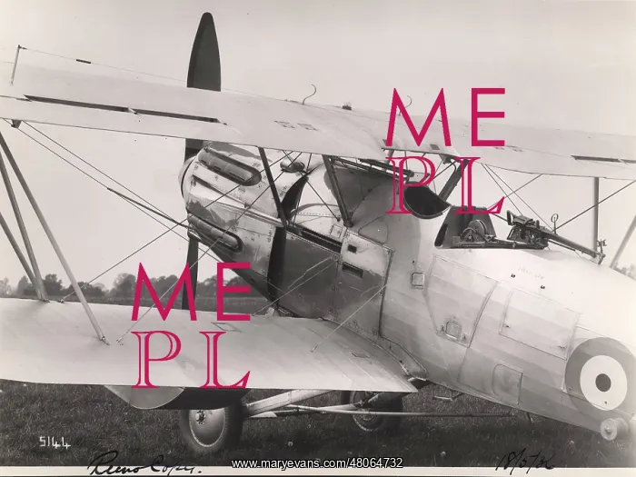 : Hawker Hector rear view 1936 : Hawker Hector rear view 1936