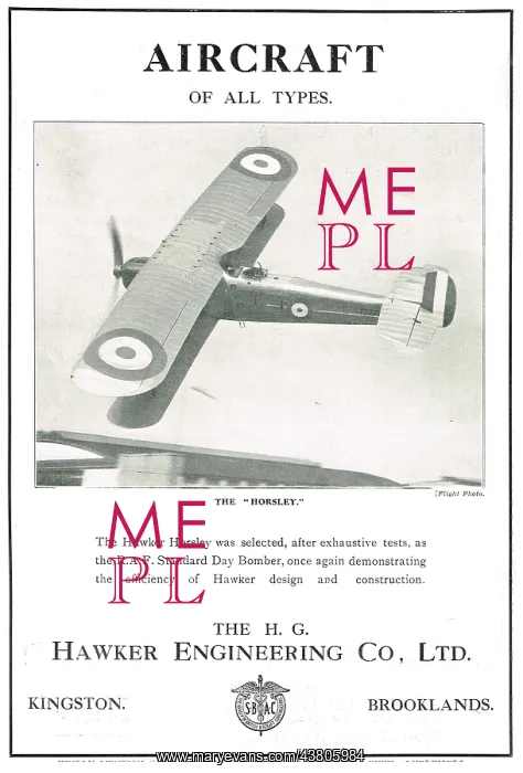 : Hawker Horseley RAF Day Bomber : Hawker Horseley RAF Day Bomber