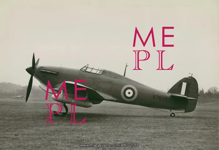 : Hawker Hurricane I, V7826 : Hawker Hurricane I, V7826