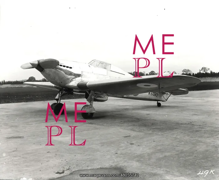 : Hawker Hurricane prototype K5083 at Brooklands : Hawker Hurricane prototype K5083 at Brooklands