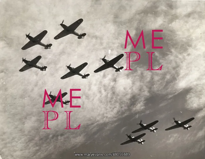 : Hawker Hurricanes in formation : Hawker Hurricanes in formation