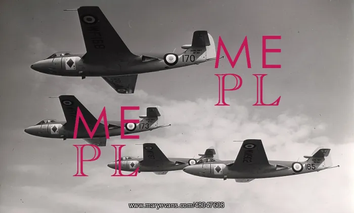 : Four Hawker Sea Hawk Is : Four Hawker Sea Hawk Is