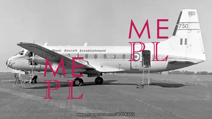 : Hawker Siddeley 748-107 XW750 : Hawker Siddeley 748-107 XW750