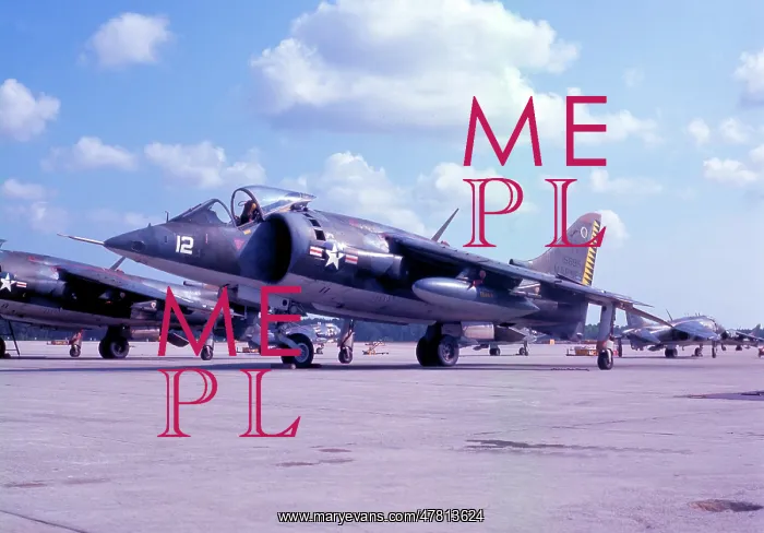 : Hawker Siddeley AV-8A Harrier 158957 : Hawker Siddeley AV-8A Harrier 158957
