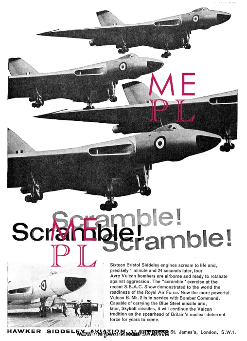 : Hawker Siddeley Avro Vulcan : Hawker Siddeley Avro Vulcan