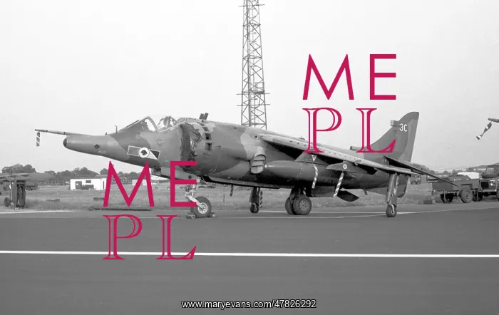 : Hawker Siddeley Harrier GR.3 XZ129 3C : Hawker Siddeley Harrier GR.3 XZ129 3C
