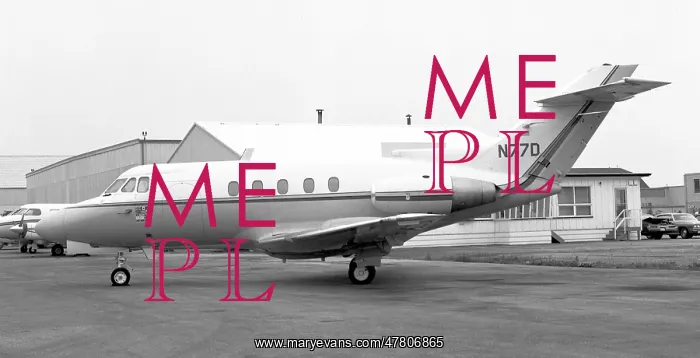 : Hawker-Siddeley HS-125-1A N77D : Hawker-Siddeley HS-125-1A N77D