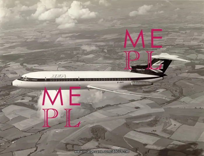 : Hawker Siddeley HS121 Trident 2E G-AVFI in BEA markings : Hawker Siddeley HS121 Trident 2E G-AVFI in BEA markings