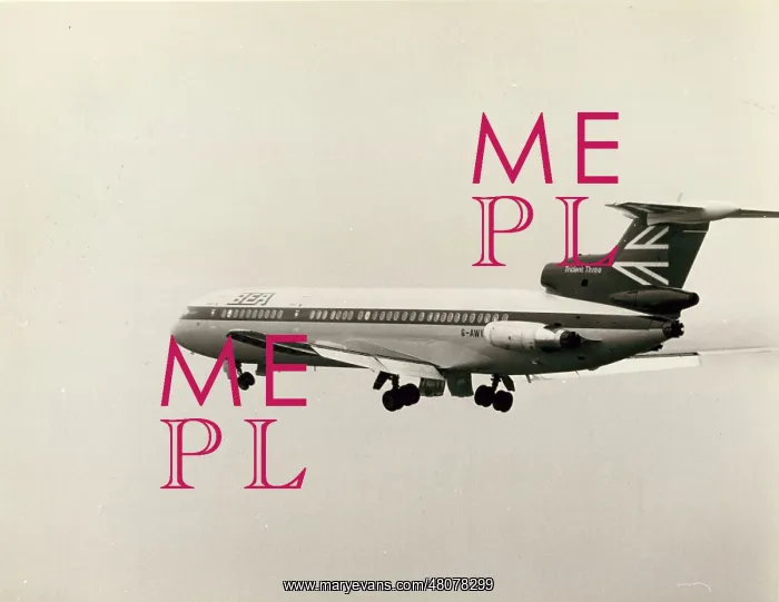 : Hawker Siddeley HS121 Trident 3B in BEA markings : Hawker Siddeley HS121 Trident 3B in BEA markings